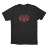 Aphaca Oval Logo Unisex T Shirt Black
